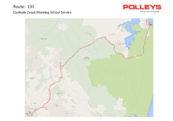Route 131 – Cooloola Coast Morning School Service