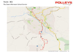 Route 861 – The Dawn Afternoon School Service